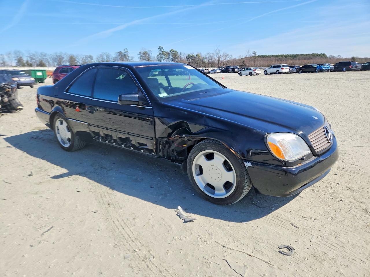 1994 Mercedes-benz S 500 Black vin: WDBGA70E1RA179915