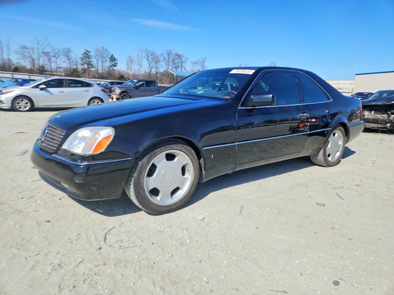 1994 Mercedes-benz S 500 Black vin: WDBGA70E1RA179915