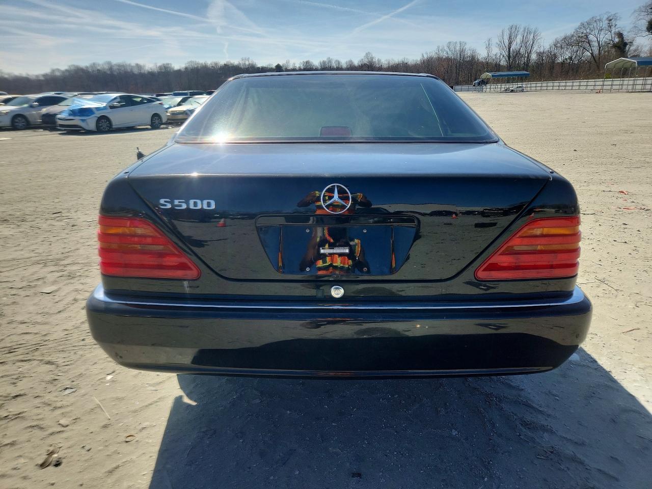 1994 Mercedes-benz S 500 Black vin: WDBGA70E1RA179915
