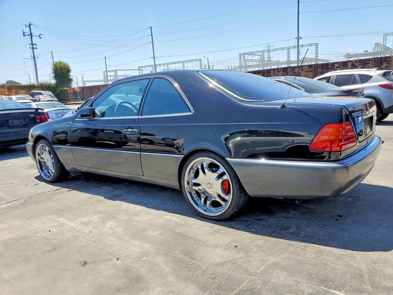 1993 Mercedes-benz 500 Sec Черный vin: WDBGA70E2PA120580