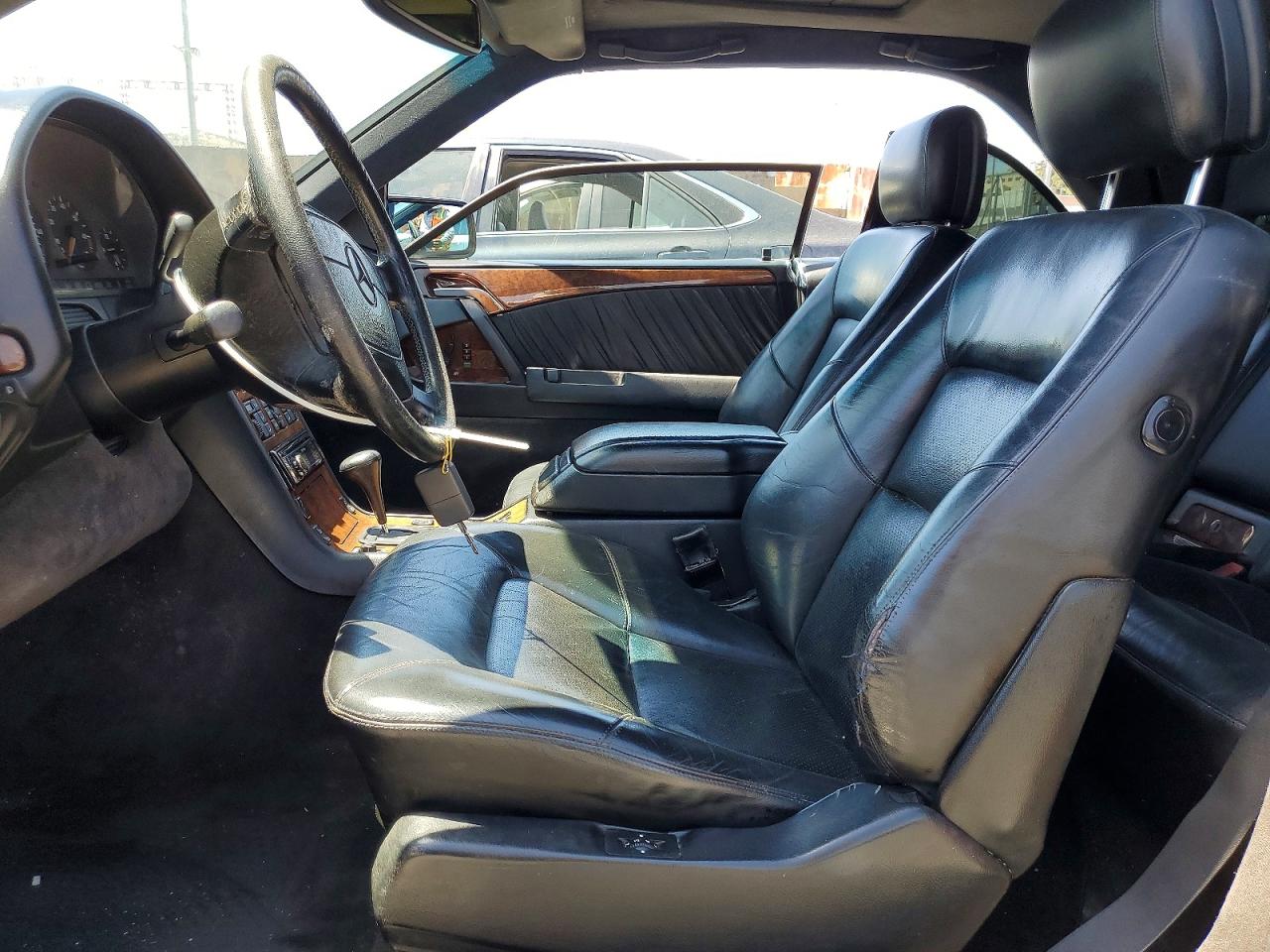 1993 Mercedes-benz 500 Sec Черный vin: WDBGA70E2PA120580