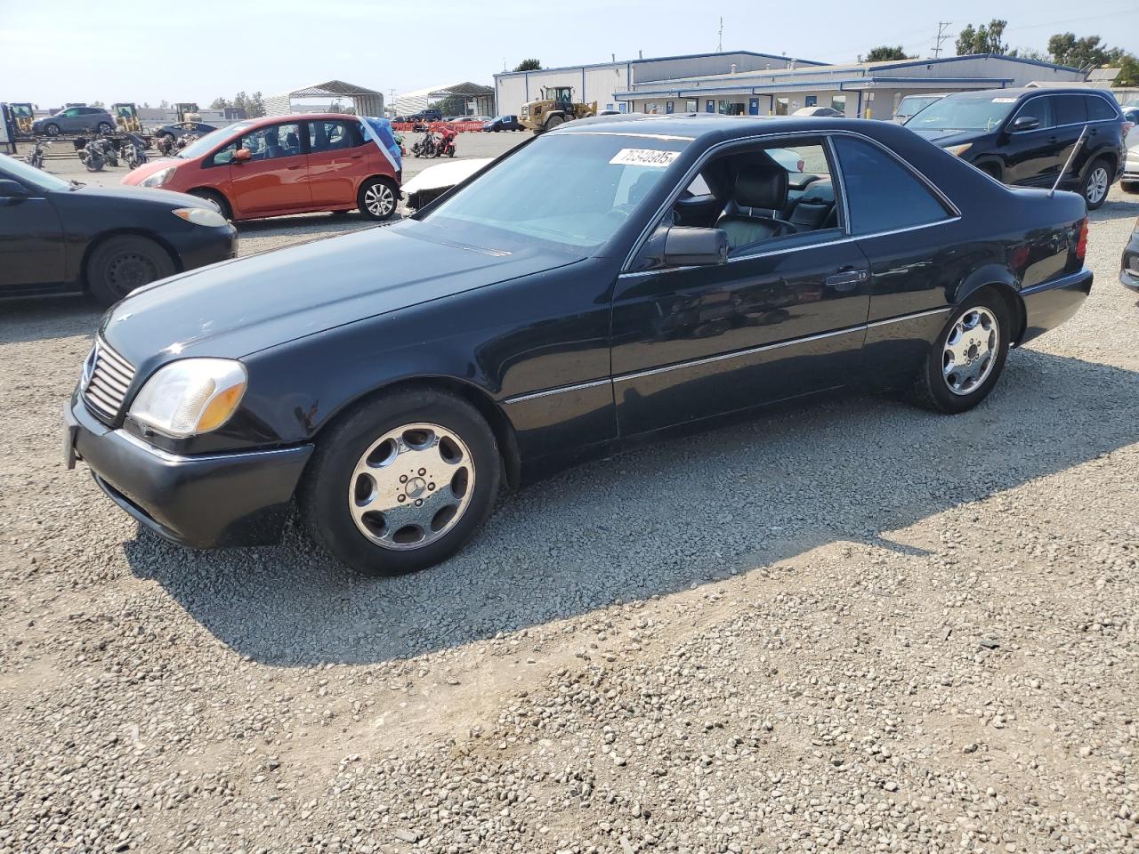 1994 Mercedes-benz S 500   Черный vin: WDBGA70E5RA164995