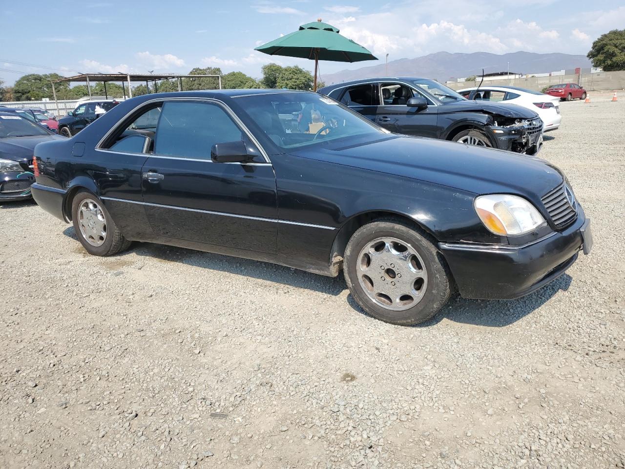 1994 Mercedes-benz S 500   Черный vin: WDBGA70E5RA164995