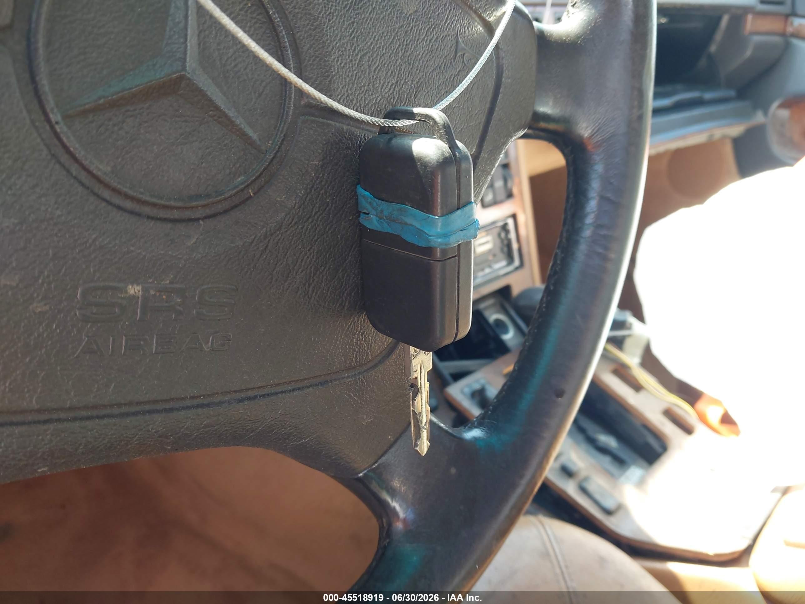 1994 Mercedes-benz S 500 Dark Blue vin: WDBGA70E5RA174989