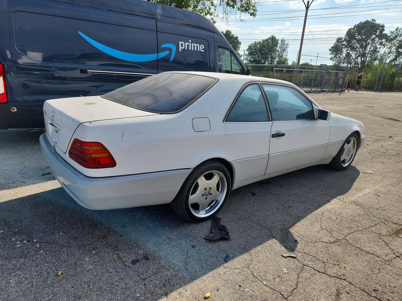 1995 Mercedes-benz S 500 Белый vin: WDBGA70E5SA260812
