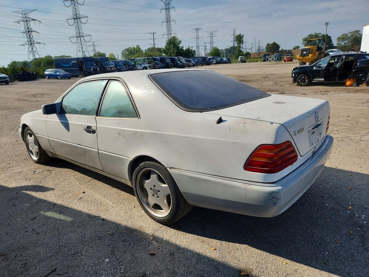 1995 Mercedes-benz S 500 Белый vin: WDBGA70E5SA260812