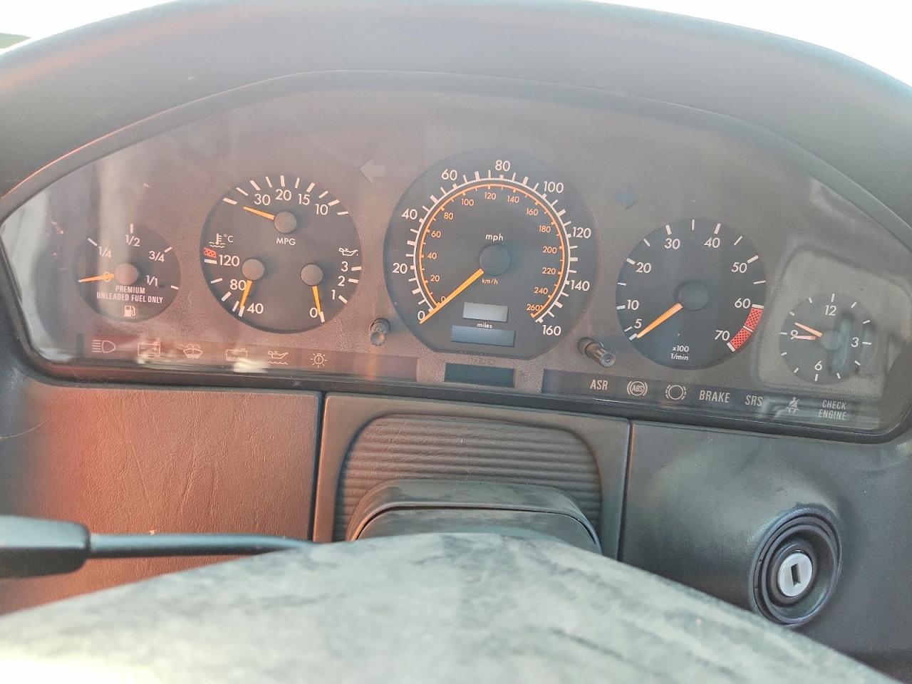 1995 Mercedes-benz S 500 Белый vin: WDBGA70E5SA260812