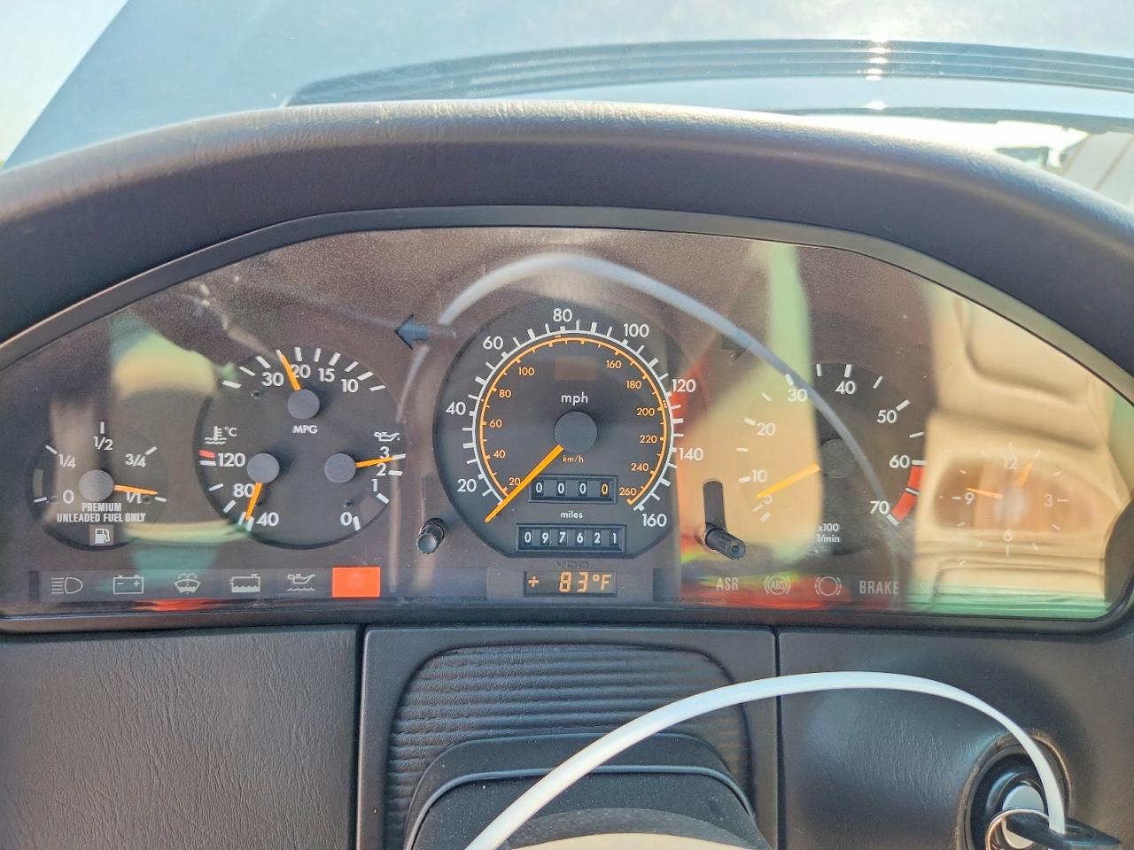1994 Mercedes-benz S 500 Black vin: WDBGA70E7RA157918