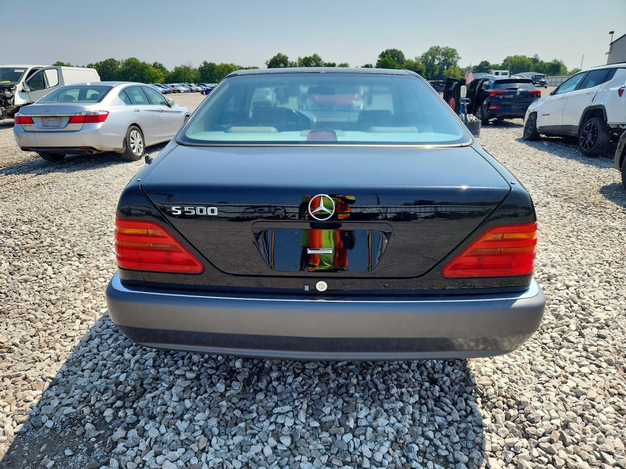 1994 Mercedes-benz S 500 Black vin: WDBGA70E7RA157918