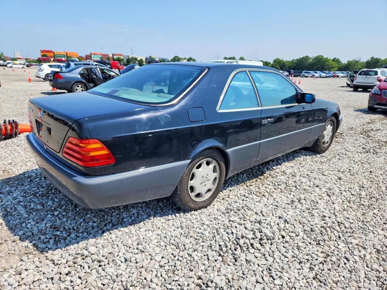 1994 Mercedes-benz S 500 Black vin: WDBGA70E7RA157918