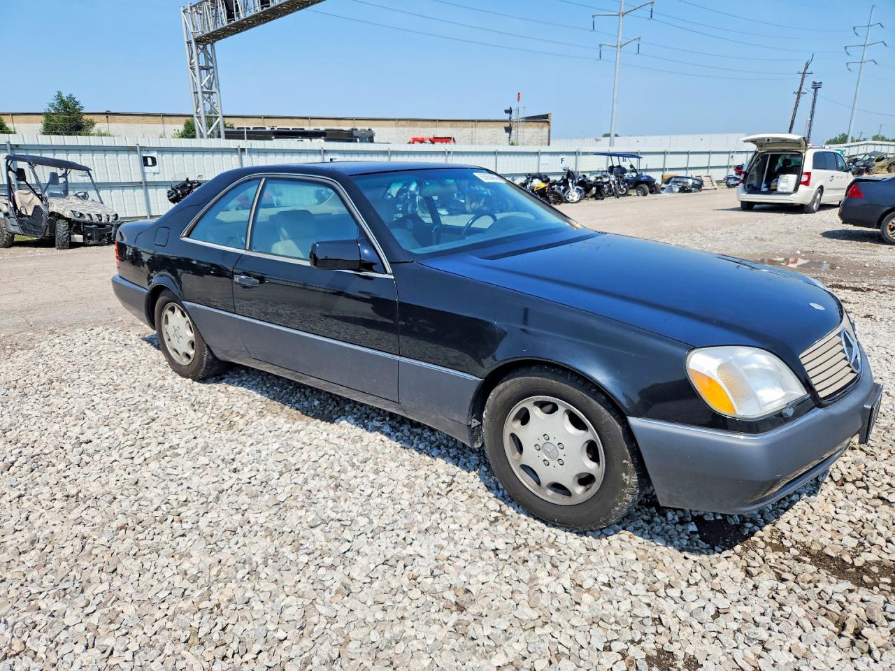 1994 Mercedes-benz S 500 Black vin: WDBGA70E7RA157918