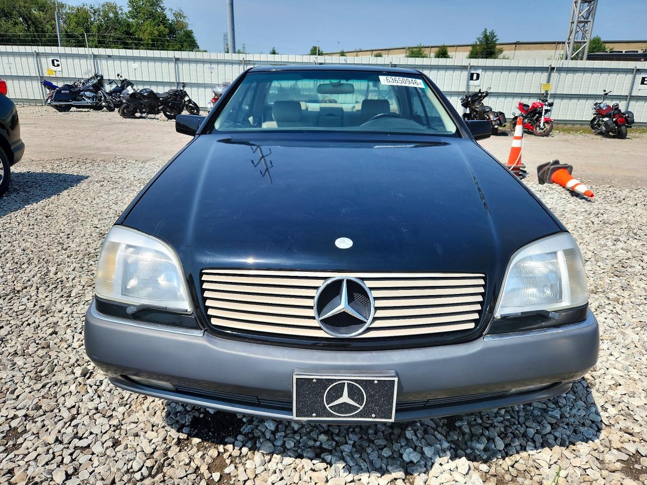 1994 Mercedes-benz S 500 Black vin: WDBGA70E7RA157918