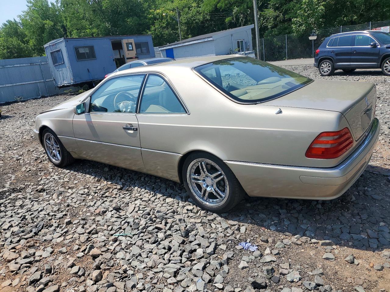 1998 Mercedes-benz Cl 500 Gold vin: WDBGA70G0WA391704