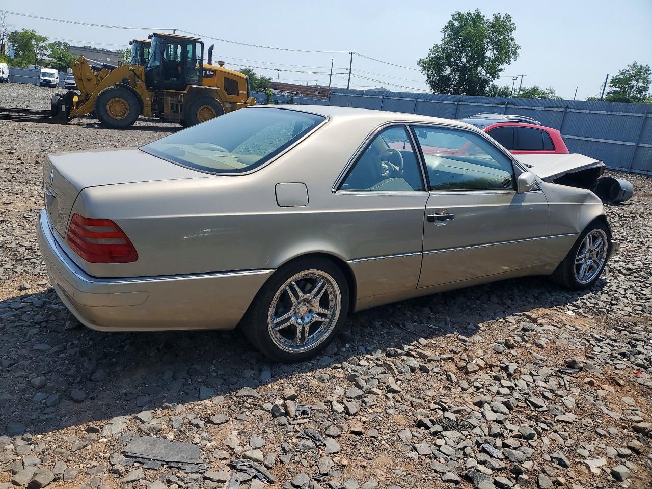 1998 Mercedes-benz Cl 500 Gold vin: WDBGA70G0WA391704