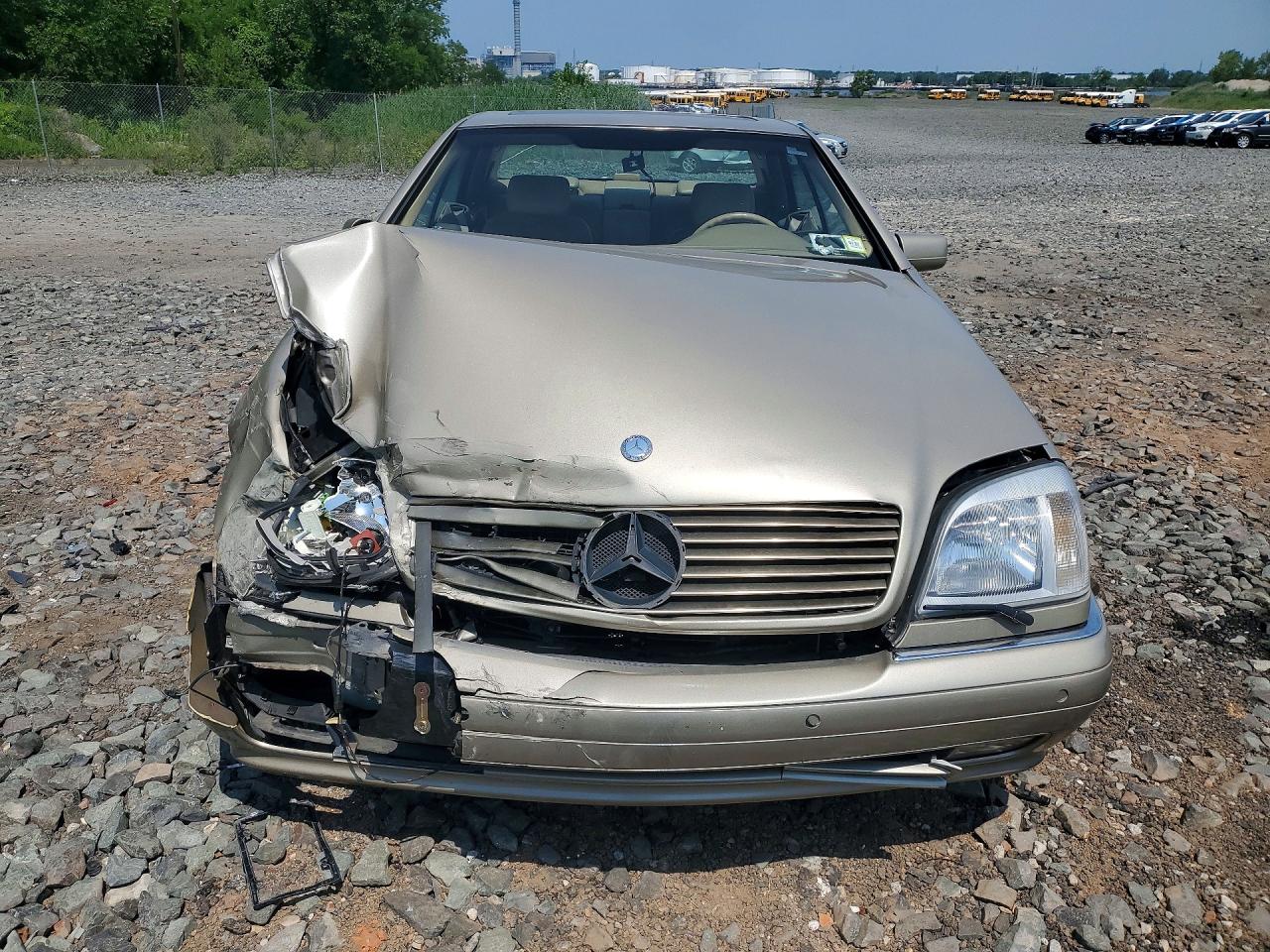 1998 Mercedes-benz Cl 500 Gold vin: WDBGA70G0WA391704