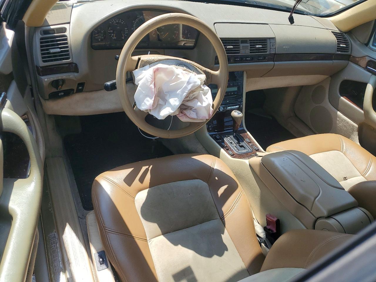 1998 Mercedes-benz Cl 500 Gold vin: WDBGA70G0WA391704