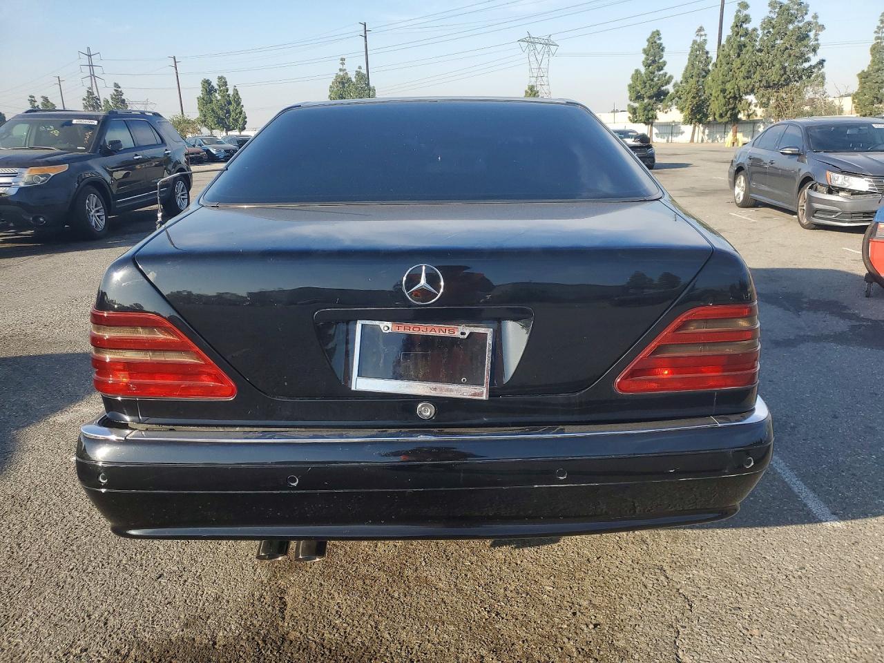 1999 Mercedes-benz Cl 500 Black vin: WDBGA70G0XA406946