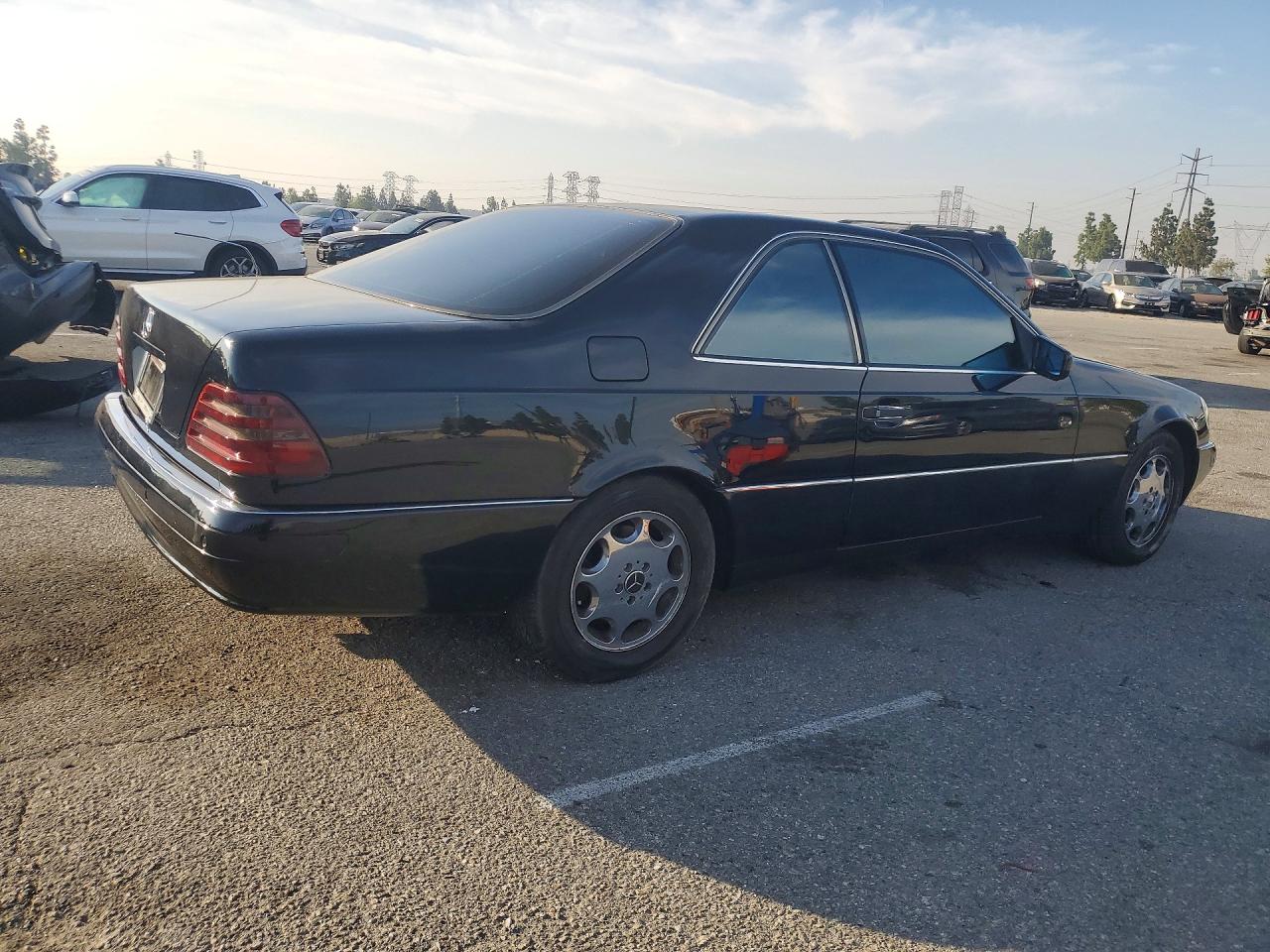 1999 Mercedes-benz Cl 500 Black vin: WDBGA70G0XA406946