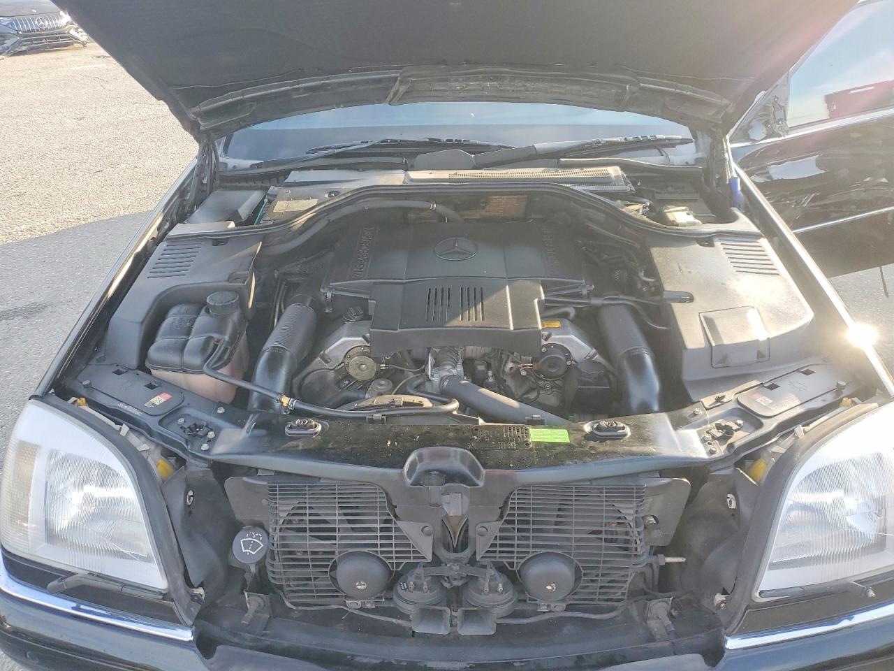 1999 Mercedes-benz Cl 500 Black vin: WDBGA70G0XA406946