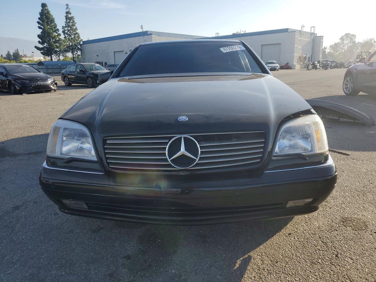 1999 Mercedes-benz Cl 500 Black vin: WDBGA70G0XA406946