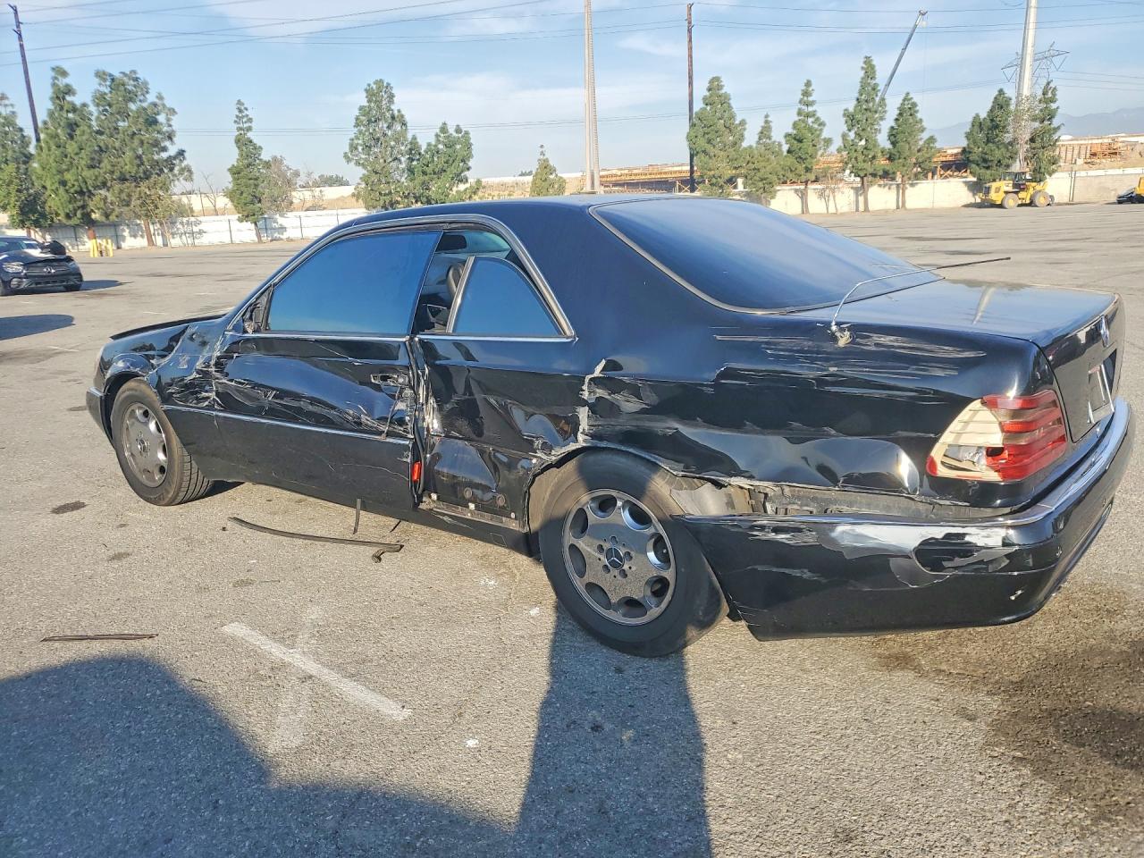 1999 Mercedes-benz Cl 500 Black vin: WDBGA70G0XA406946