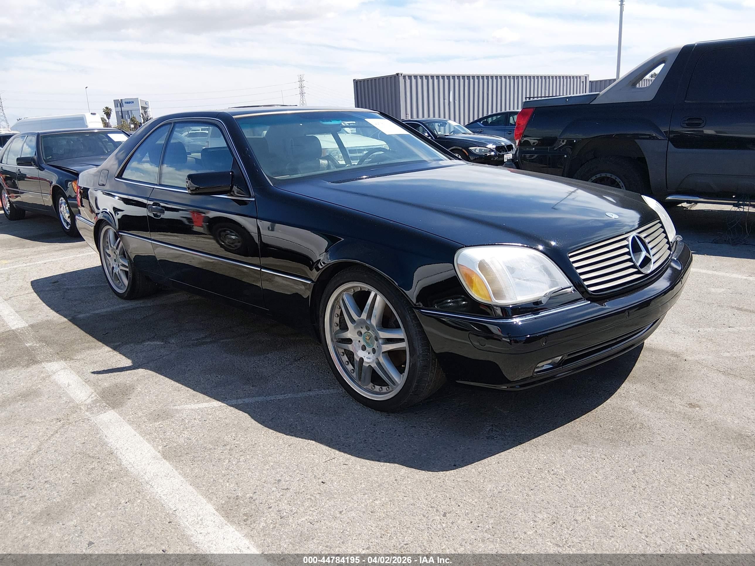 1997 Mercedes-benz S 500   Black vin: WDBGA70G1VA339948