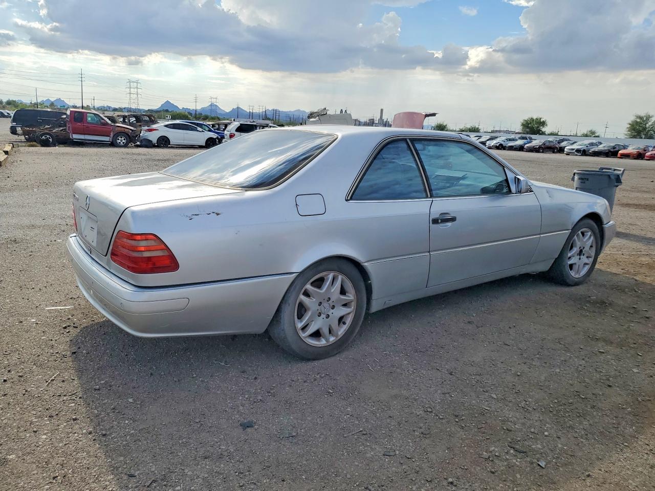 1999 Mercedes-benz Cl 500 Silver vin: WDBGA70G1XA427627