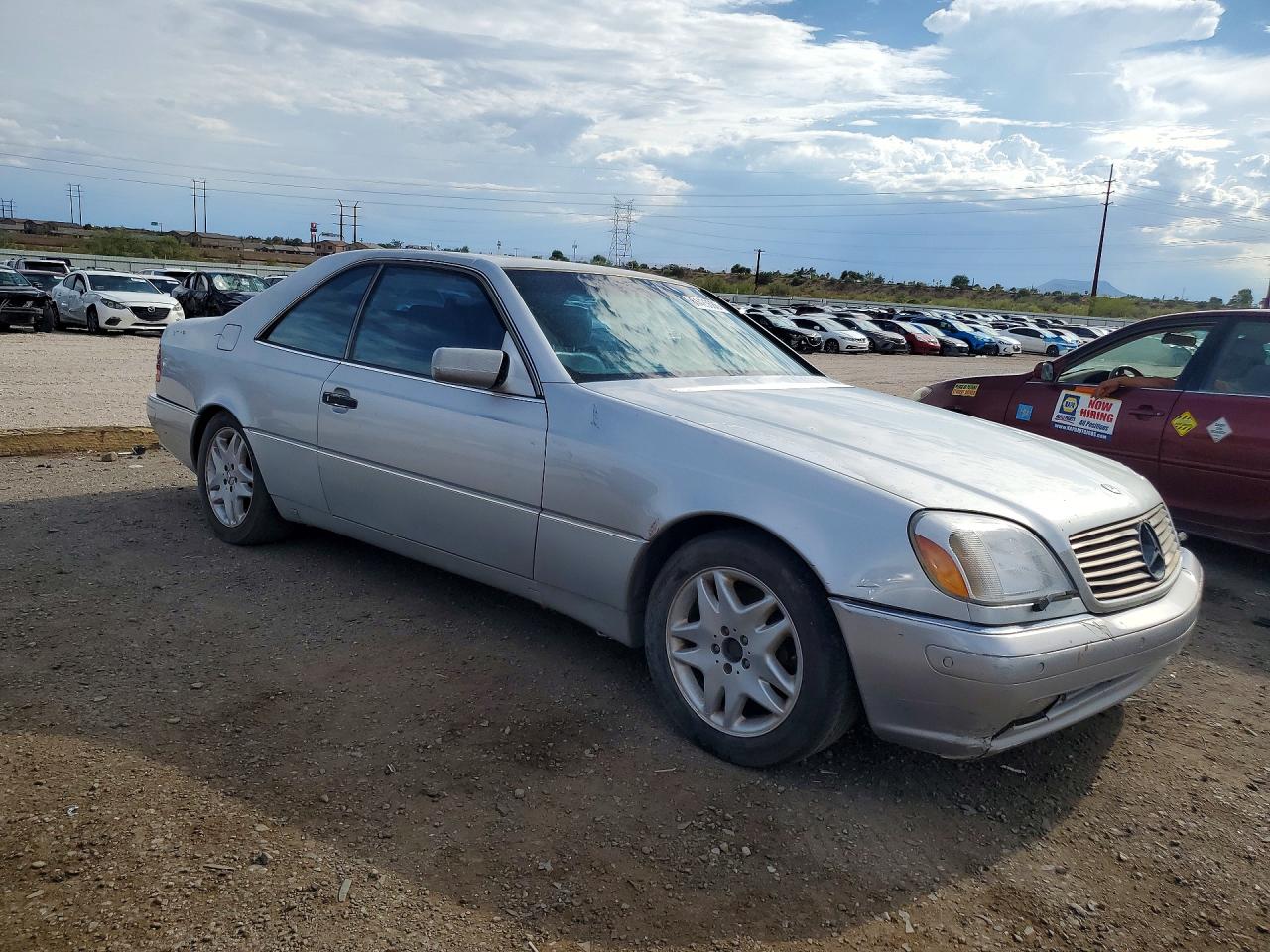 1999 Mercedes-benz Cl 500 Silver vin: WDBGA70G1XA427627