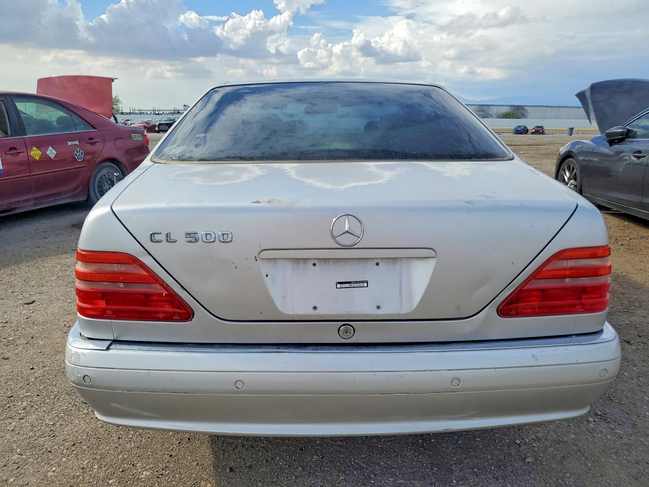 1999 Mercedes-benz Cl 500 Silver vin: WDBGA70G1XA427627
