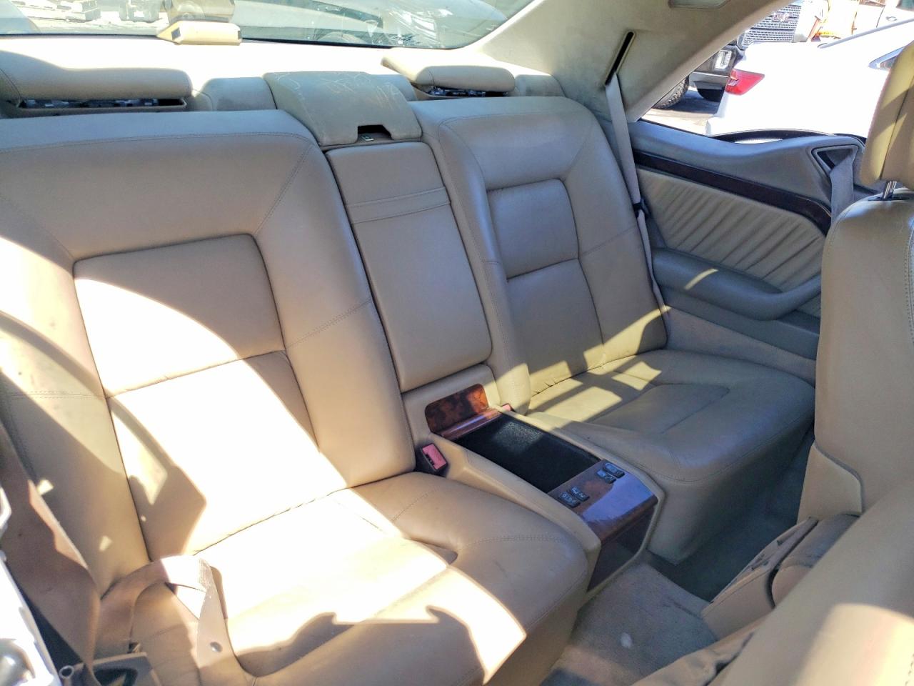 1999 Mercedes-benz Cl 500 White vin: WDBGA70G2XA429144