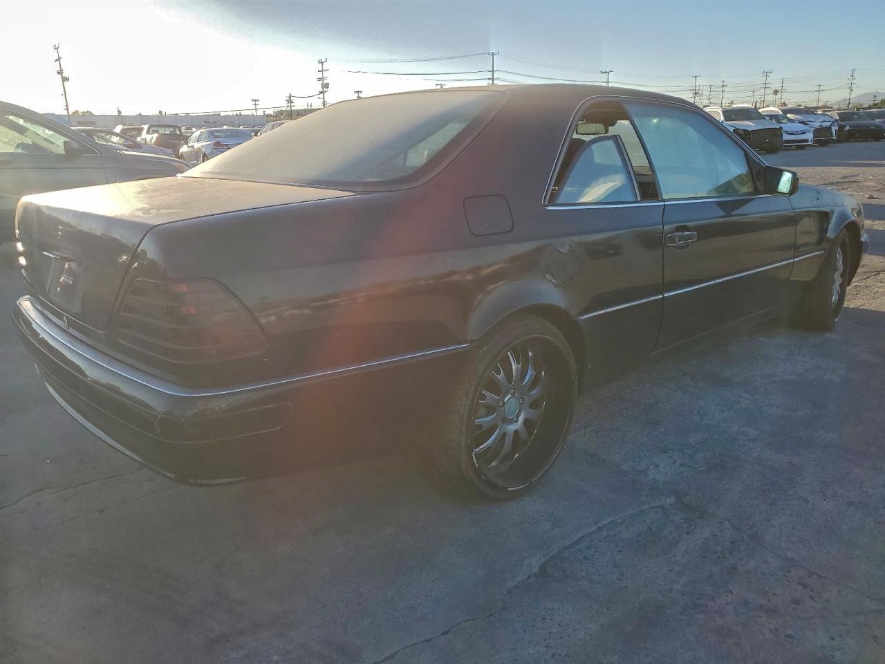 1999 Mercedes-benz Cl 500 Black vin: WDBGA70G3XA424258