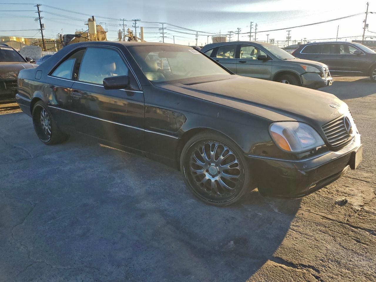 1999 Mercedes-benz Cl 500 Black vin: WDBGA70G3XA424258