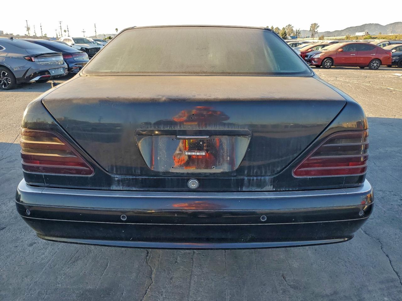1999 Mercedes-benz Cl 500 Black vin: WDBGA70G3XA424258