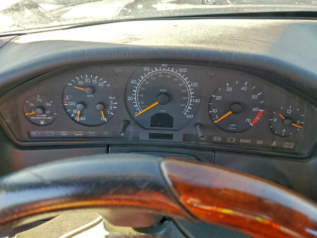 1999 Mercedes-benz Cl 500 Black vin: WDBGA70G3XA424258