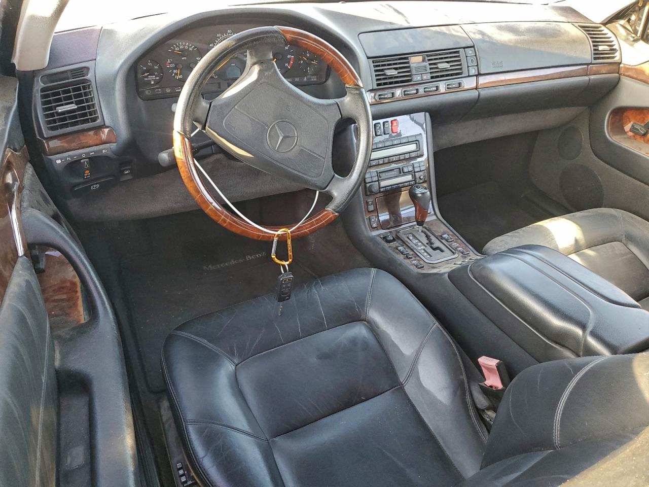 1999 Mercedes-benz Cl 500 Black vin: WDBGA70G3XA424258
