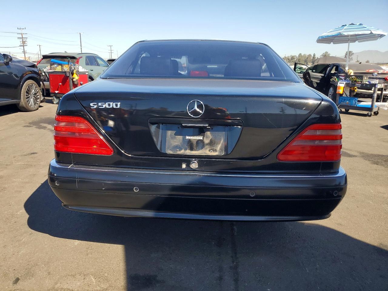 1997 Mercedes-benz S 500 Черный vin: WDBGA70G5VA357952