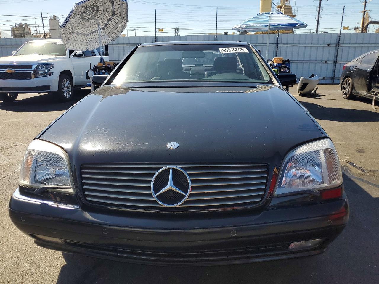 1997 Mercedes-benz S 500 Черный vin: WDBGA70G5VA357952
