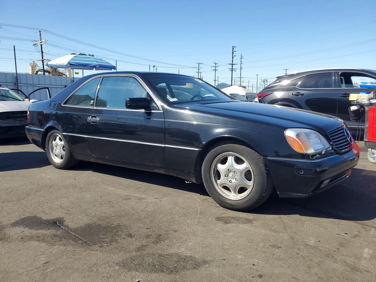 1997 Mercedes-benz S 500 Черный vin: WDBGA70G5VA357952