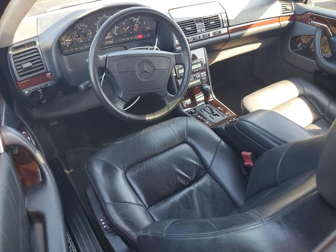 1997 Mercedes-benz S 500 Черный vin: WDBGA70G5VA357952