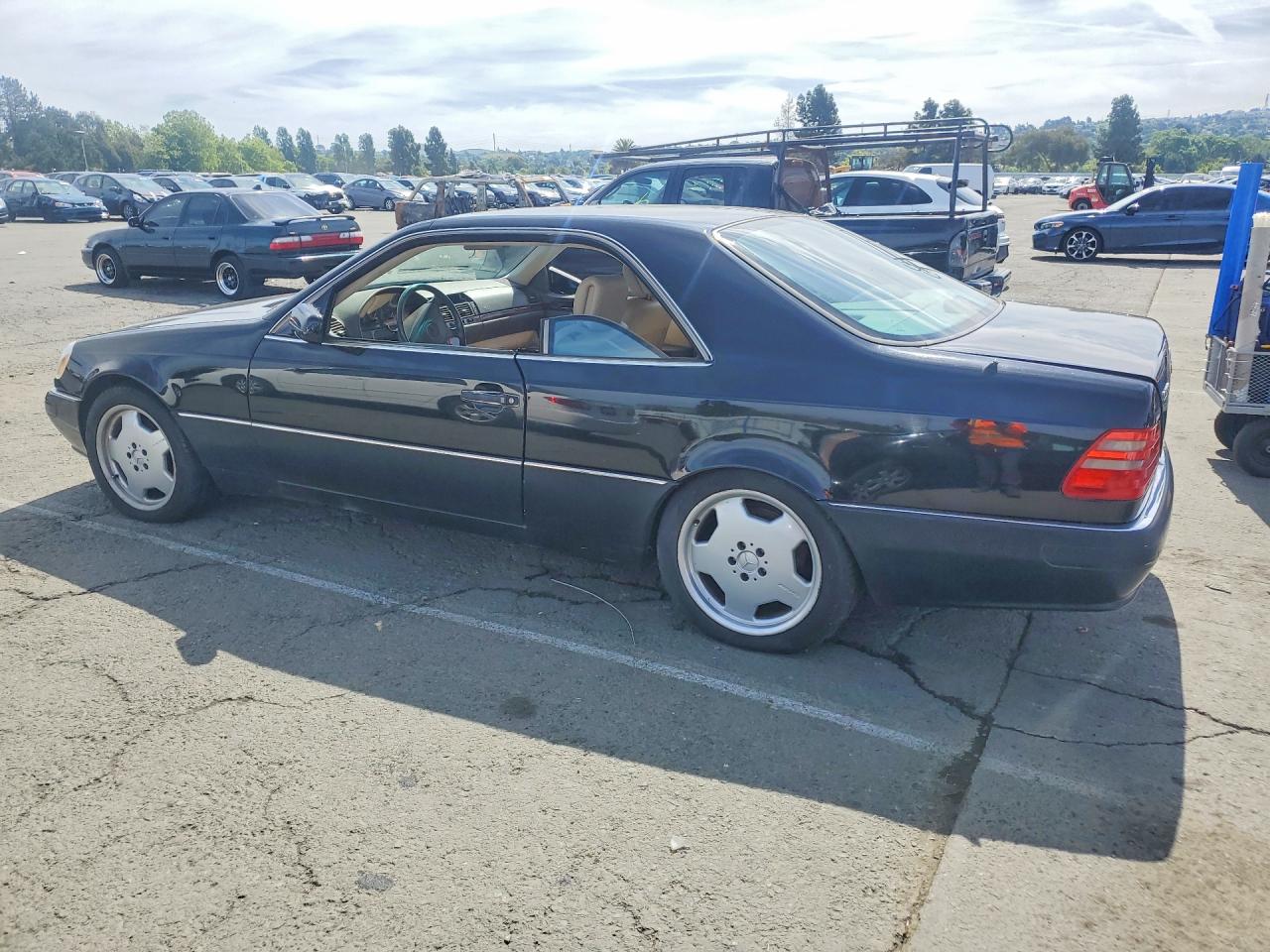 1997 Mercedes-benz S 500 Black vin: WDBGA70G8VA351918