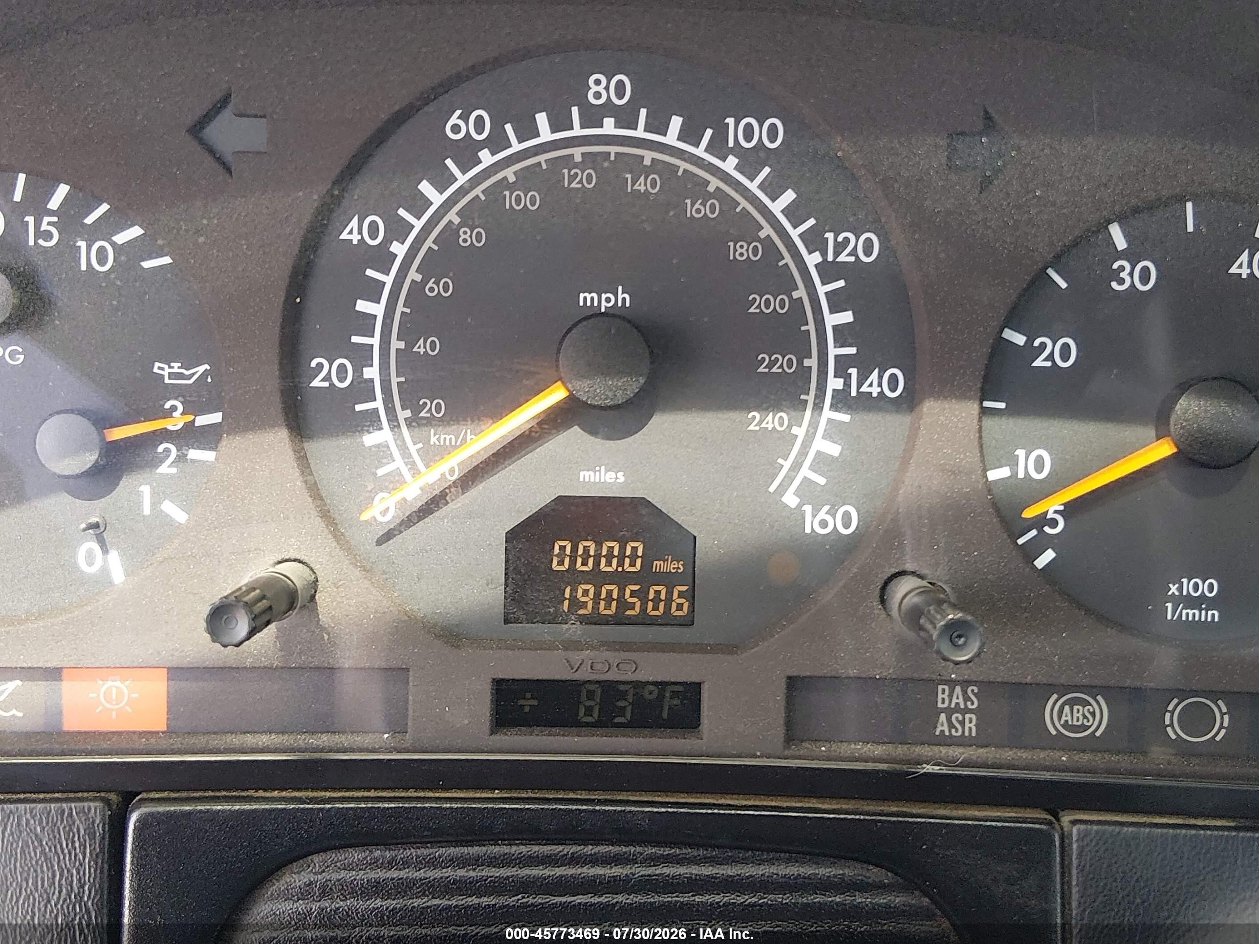 1999 Mercedes-benz Cl 500   Black vin: WDBGA70G8XA429424