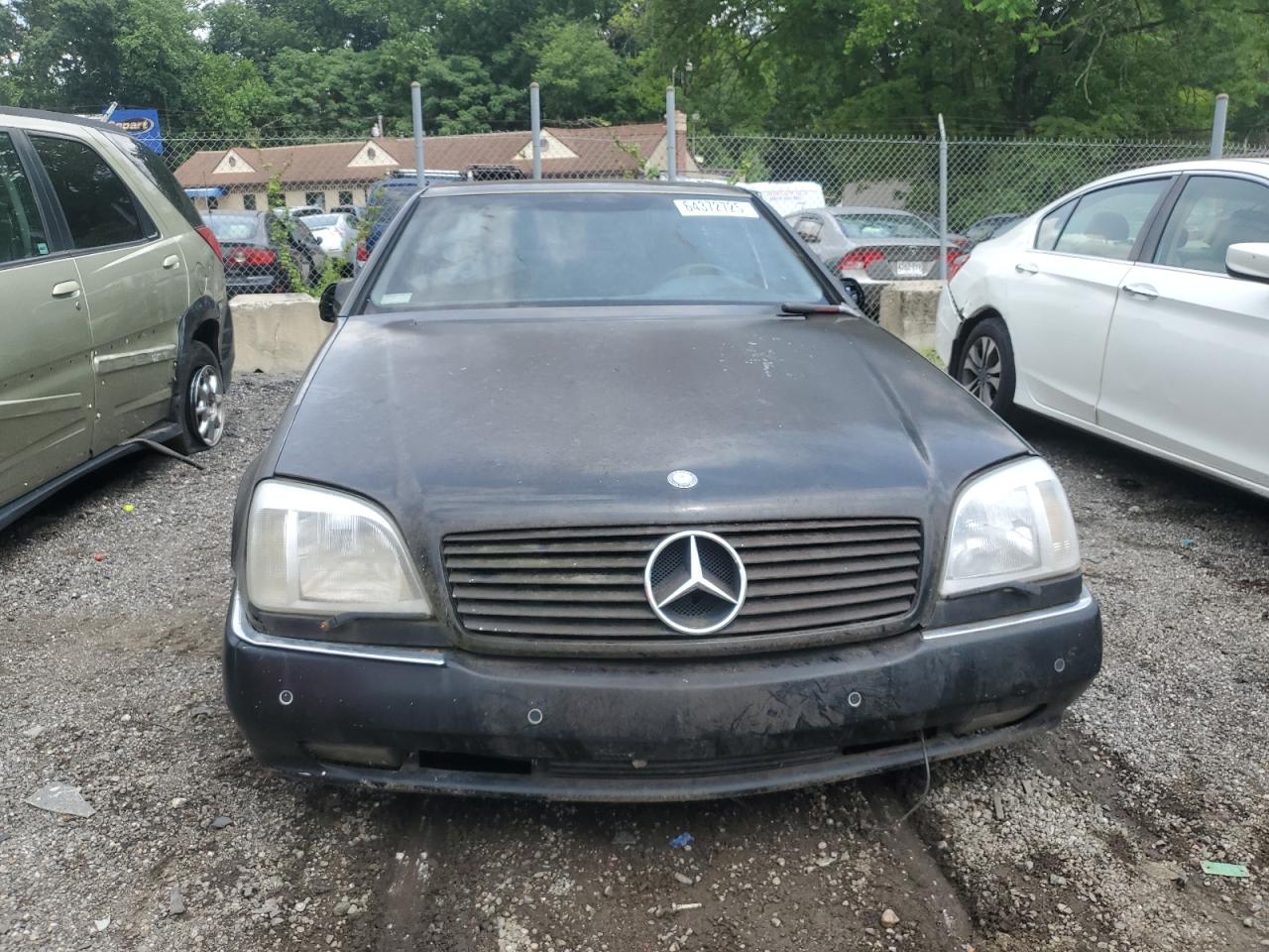 1998 Mercedes-benz Cl 500   Black vin: WDBGA70GXWA394853