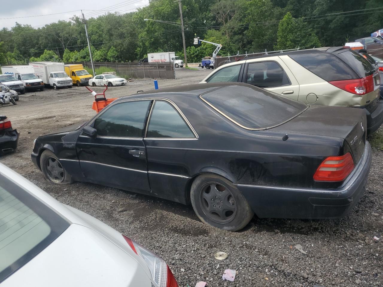 1998 Mercedes-benz Cl 500   Black vin: WDBGA70GXWA394853