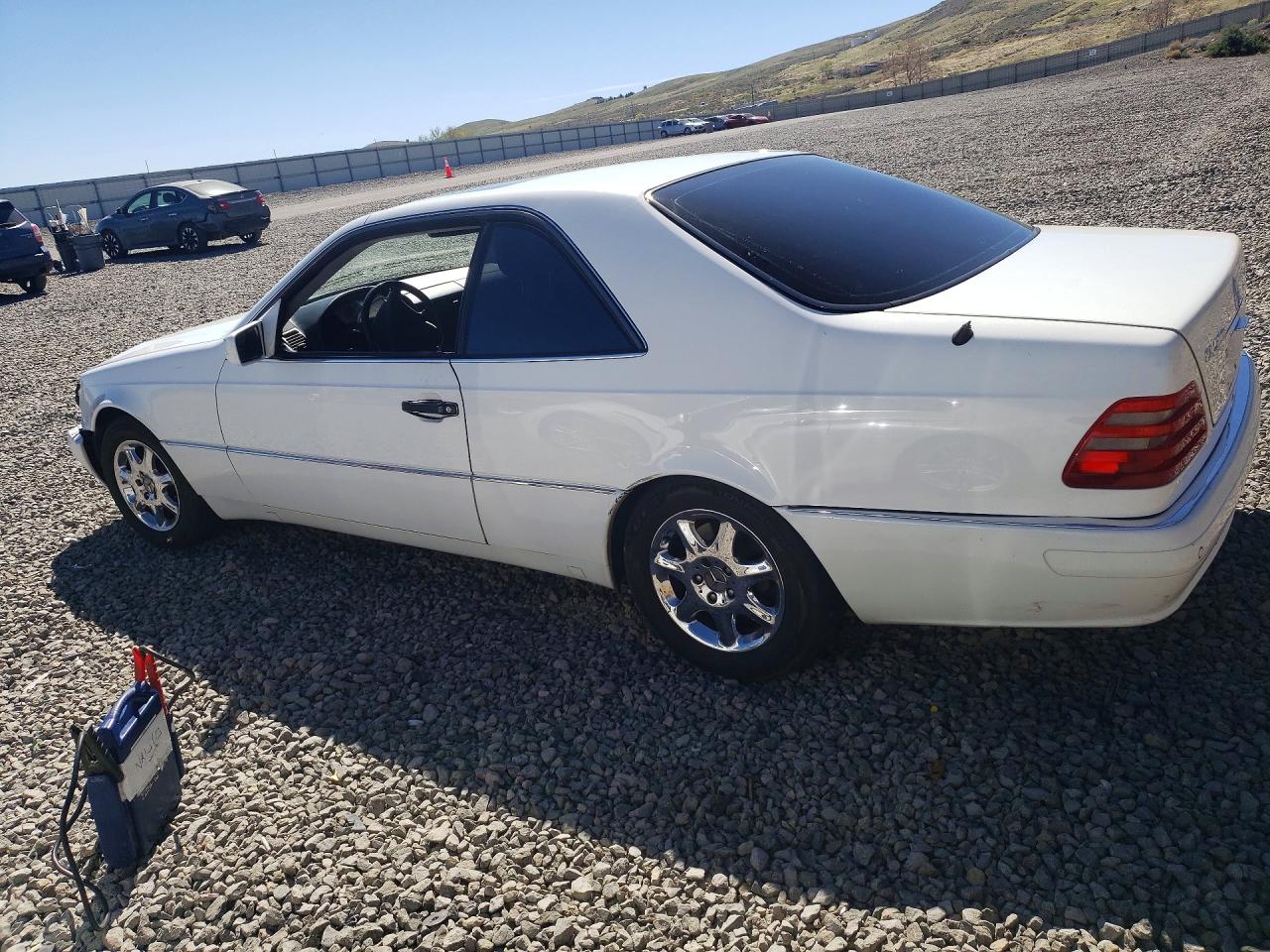 1999 Mercedes Benz Cl 500 White vin: WDBGA70GXXA414357