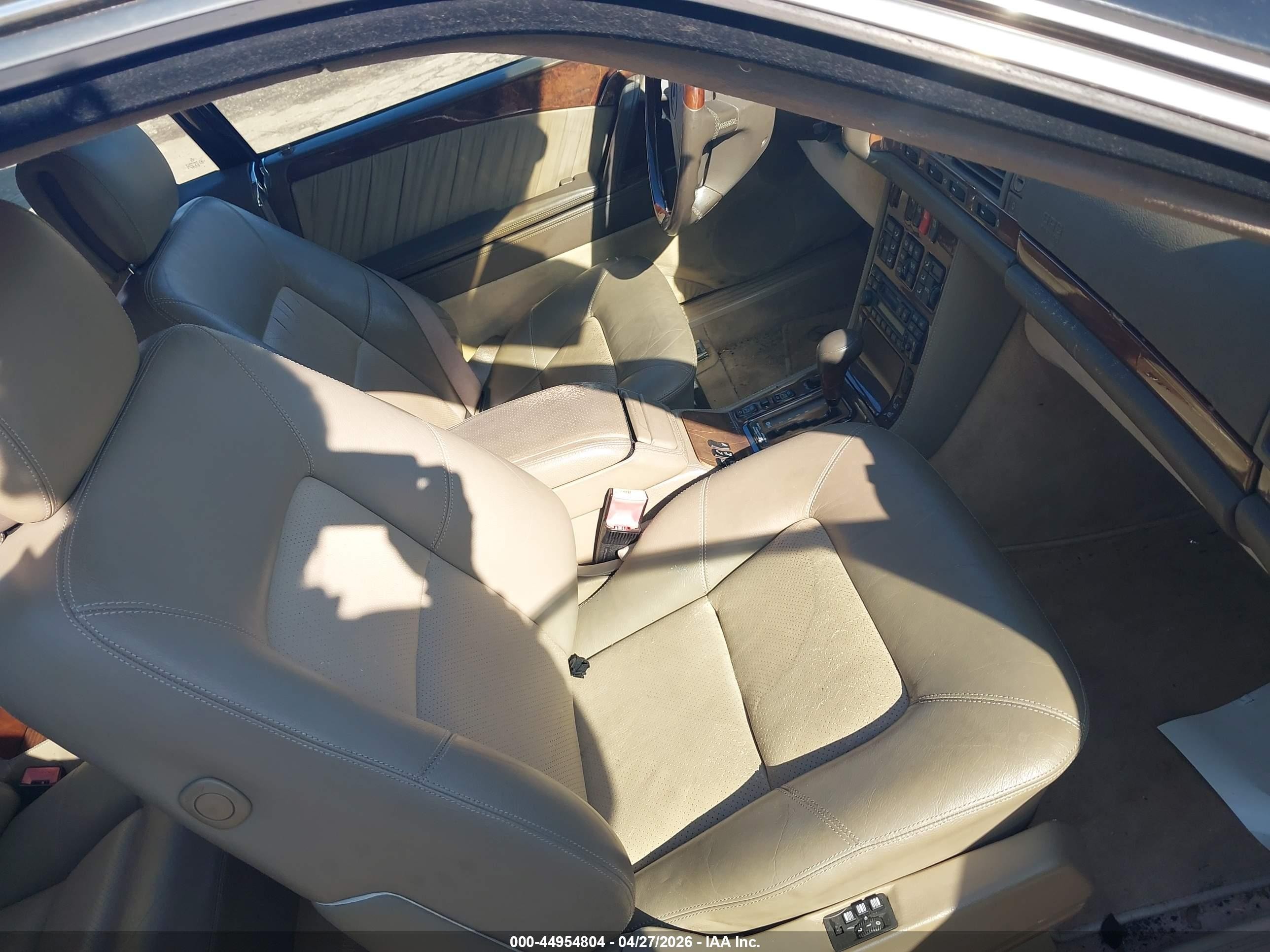 1995 Mercedes-benz S 600 Черный vin: WDBGA76E0SA218152