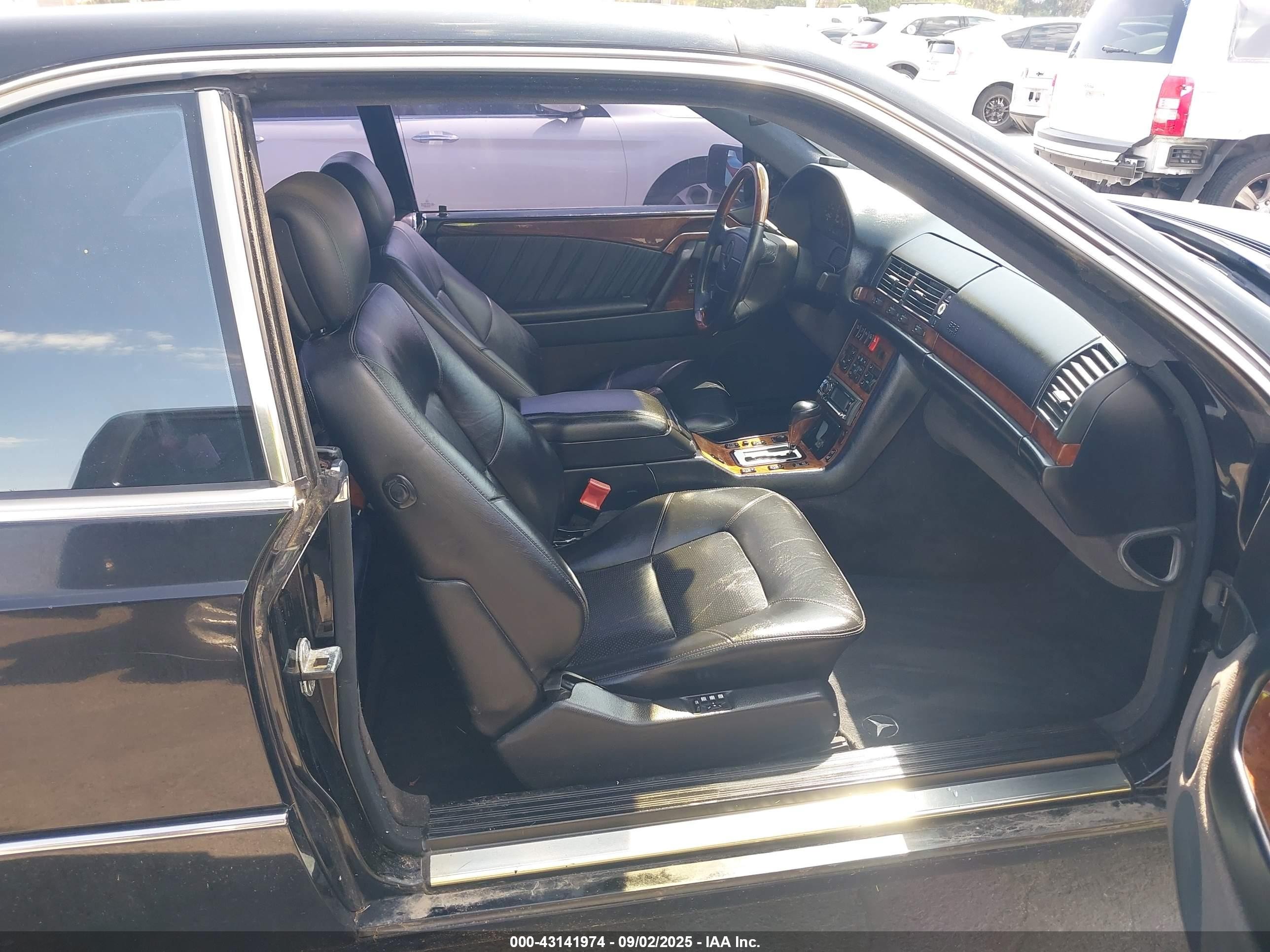 1994 Mercedes-benz S 600 Black vin: WDBGA76E9RA146359
