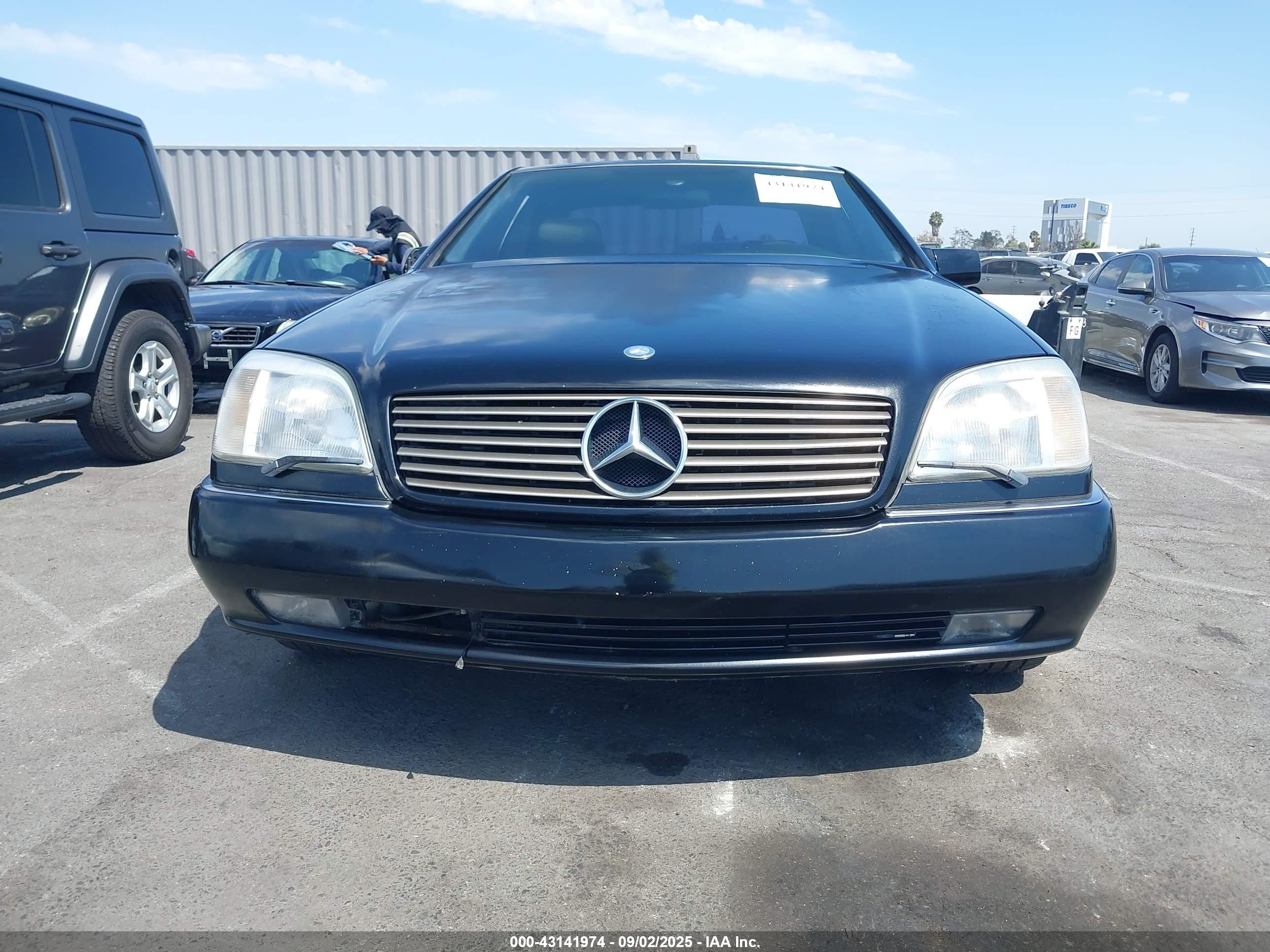 1994 Mercedes-benz S 600 Black vin: WDBGA76E9RA146359