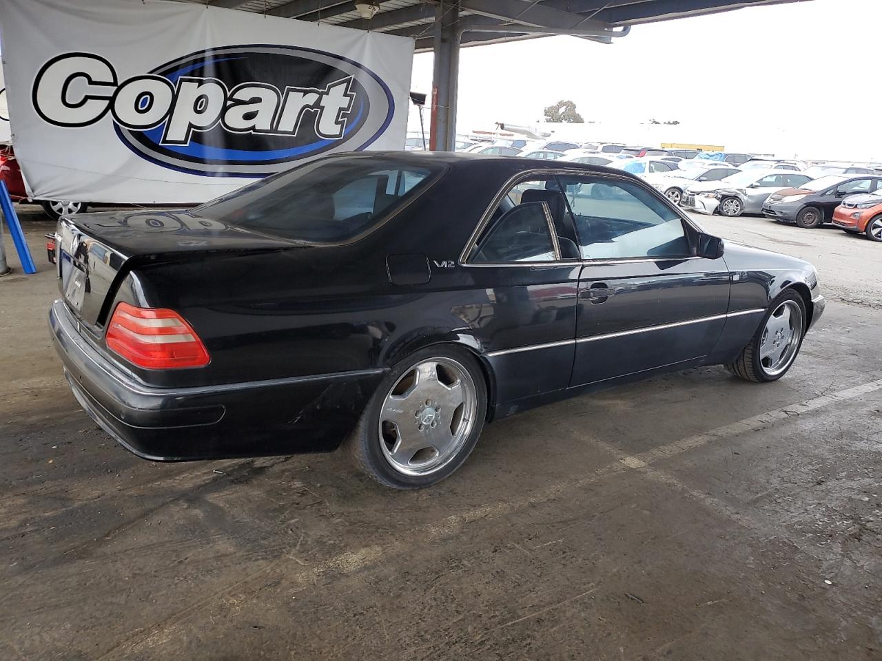 1998 Mercedes-benz Cl 600 Black vin: WDBGA76G3WA407000