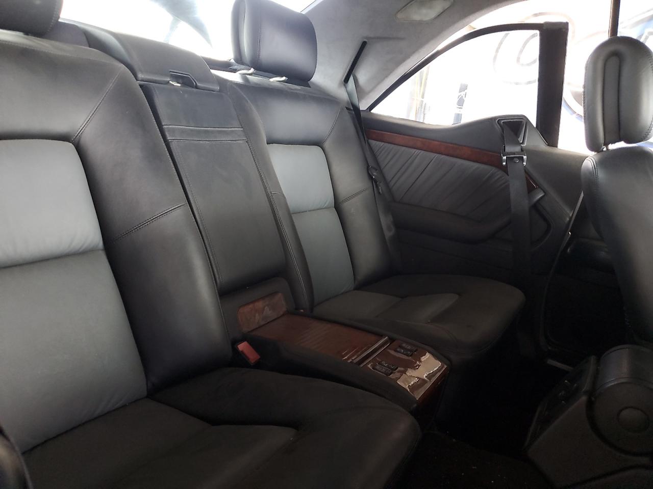 1998 Mercedes-benz Cl 600 Black vin: WDBGA76G3WA407000