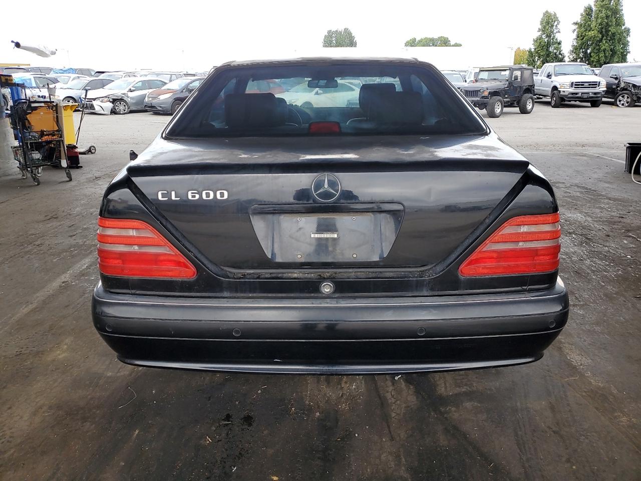 1998 Mercedes-benz Cl 600 Black vin: WDBGA76G3WA407000